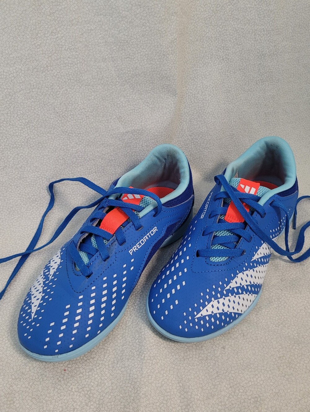 Adidas Kids' 2.5 Predator Blue Indoor Soccer Shoes Cleats